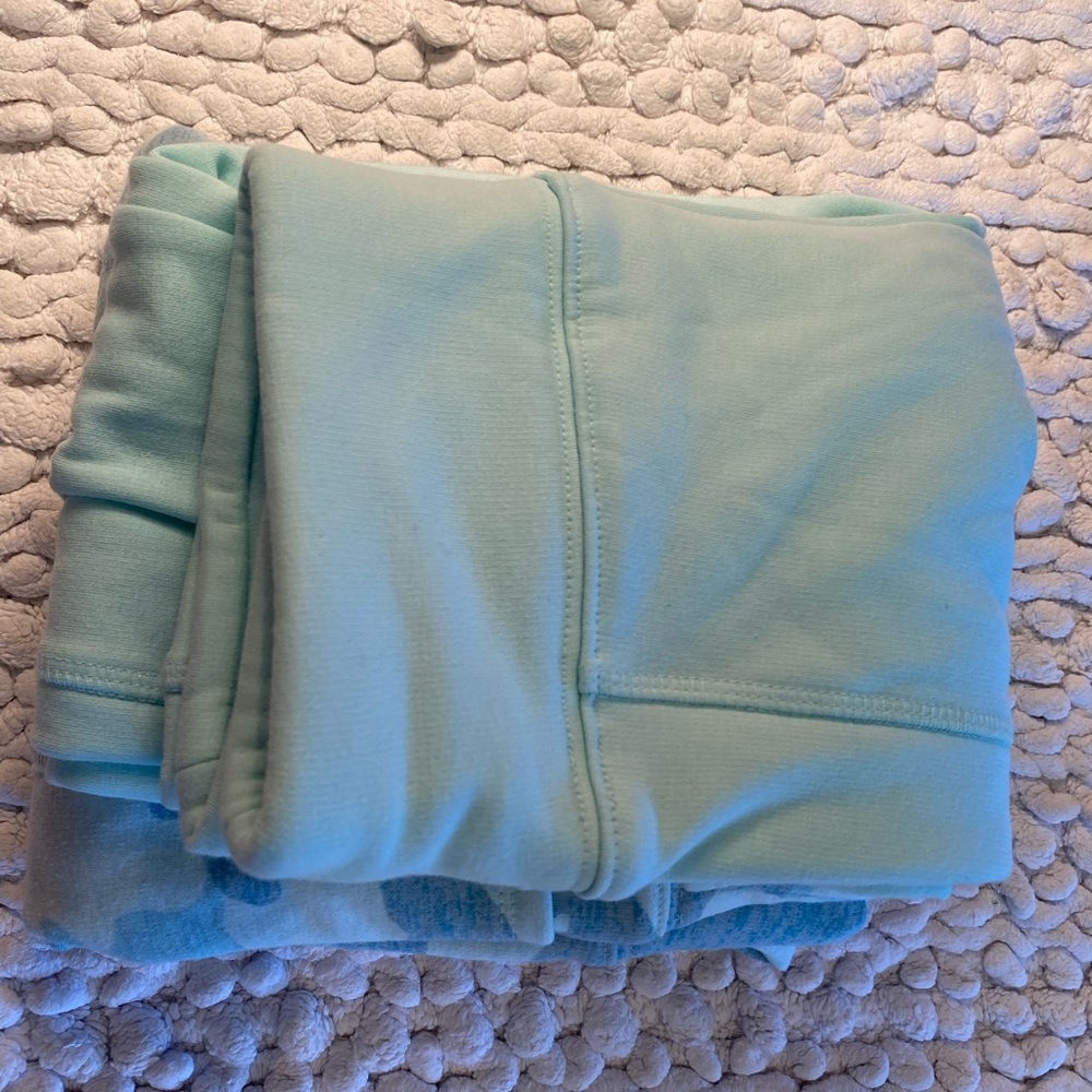 2 GIRLS WOOL LEGGINGS